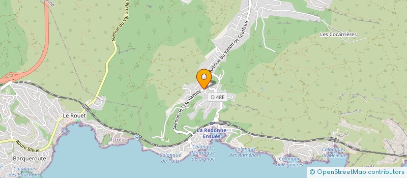 localisation de l'entreprise MONSIEUR ILIES VANDENKERKHOF  ENSUES-LA-REDONNE