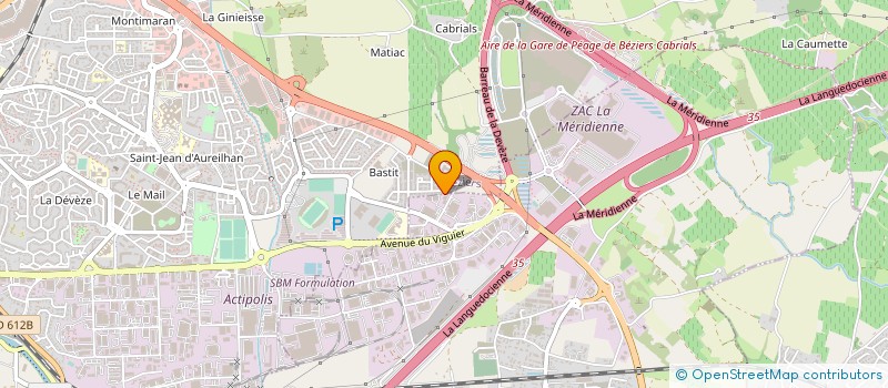 localisation de l'entreprise MONSIEUR ILIES YAKHLAF à BEZIERS