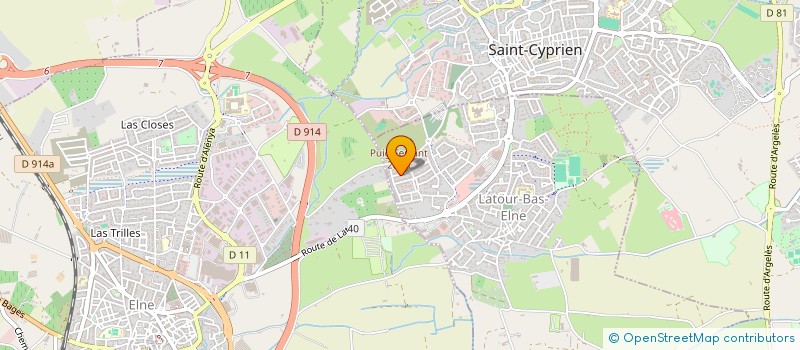 localisation de l'entreprise MONSIEUR ILIES ZADNI  LATOUR-BAS-ELNE