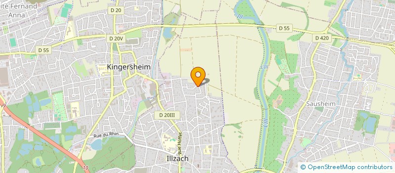 localisation de l'entreprise MONSIEUR ILIES ZAHAR  ILLZACH