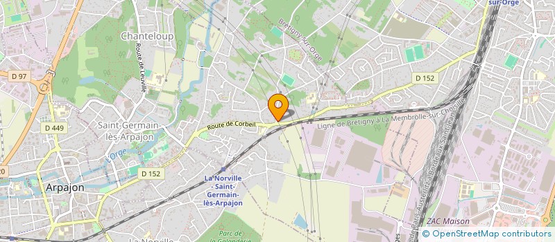 localisation de l'entreprise MONSIEUR ILIES ZERROUKI à SAINT-GERMAIN-LES-ARPAJON