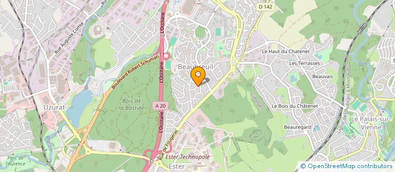 localisation de l'entreprise MONSIEUR ILIESS CHERIFI à LIMOGES