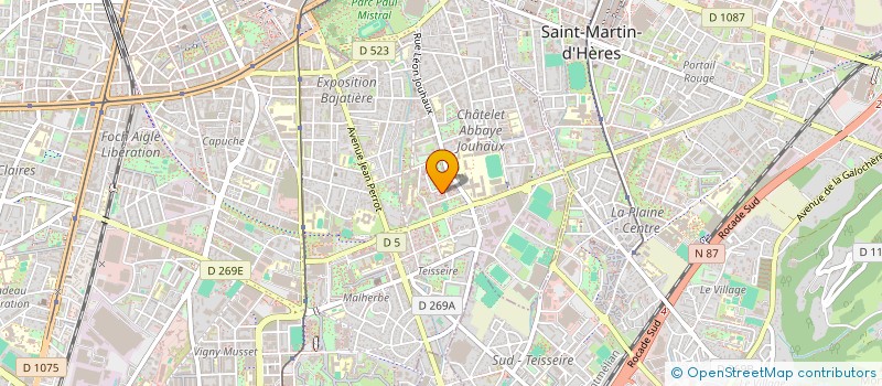 localisation de l'entreprise MONSIEUR ILIESSE ABDESSELAM à GRENOBLE