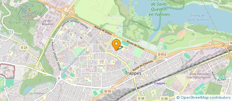 localisation de l'entreprise MONSIEUR ILIESSE EL HAFIDY  TRAPPES