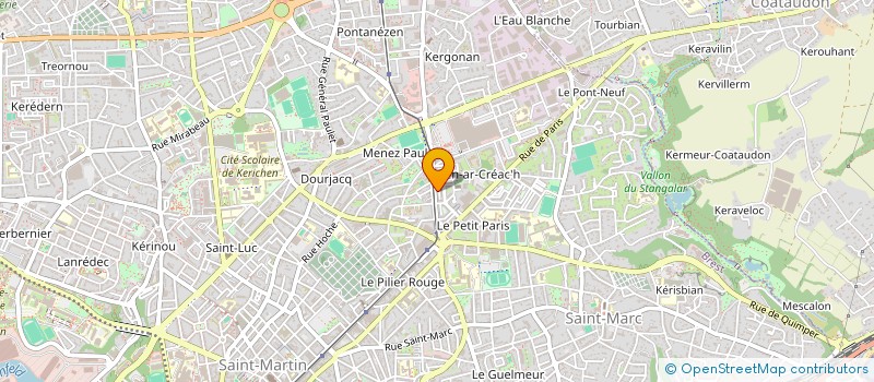 localisation de l'entreprise MONSIEUR ILIESSE IBOUZIDENE à BREST