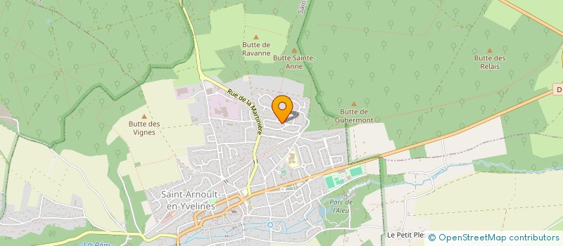 localisation de l'entreprise MONSIEUR ILII TIRA  SAINT-ARNOULT-EN-YVELINES
