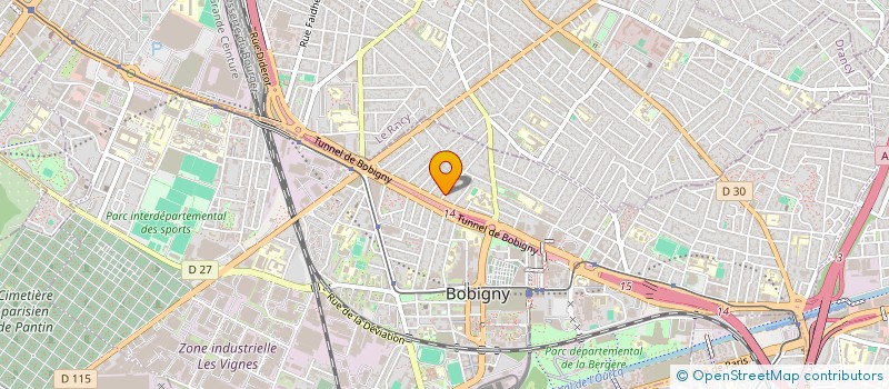 localisation de l'entreprise MONSIEUR ILIJA KNEZEVIC à BOBIGNY