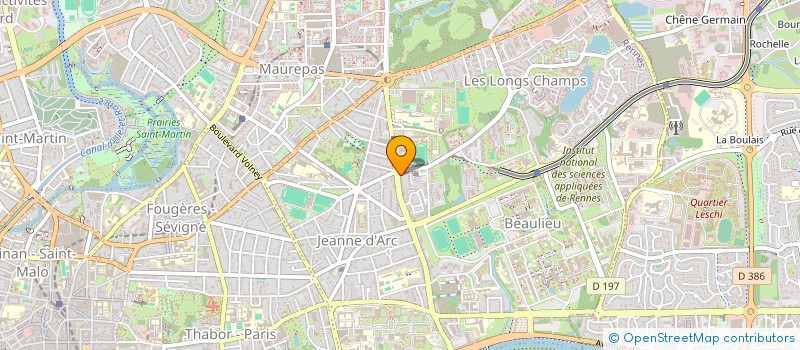 localisation de l'entreprise MONSIEUR ILIR CELHAKA  RENNES