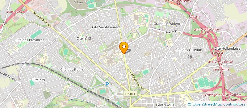 localisation de l'entreprise MONSIEUR ILIR HYSI à LENS