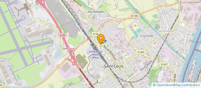 localisation de l'entreprise MONSIEUR ILIR LJIMANI à SAINT-LOUIS