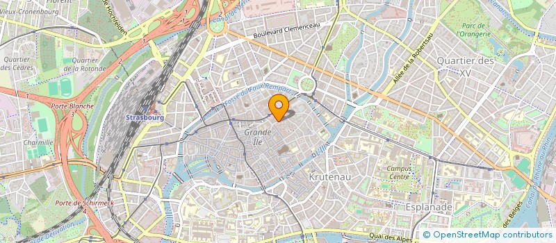 localisation de l'entreprise MONSIEUR ILIR MARKU à STRASBOURG