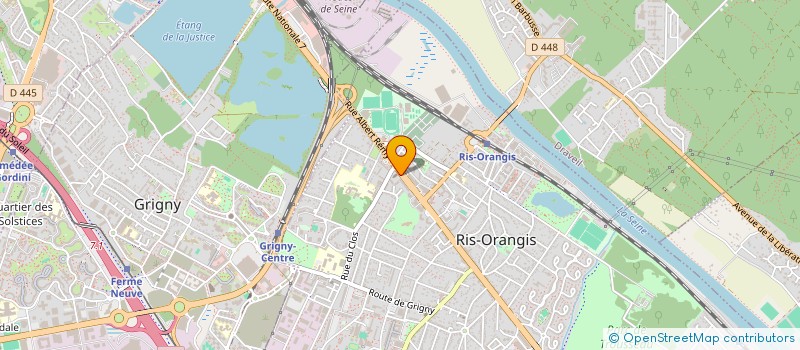 localisation de l'entreprise MONSIEUR ILITCH MAVOUNGOU  VILLE-LA-GRAND