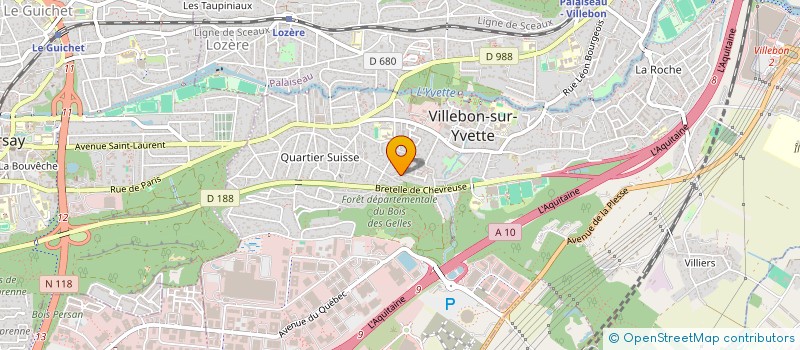 localisation de l'entreprise MONSIEUR ILIUTA CARAMIZARU à VILLEBON-SUR-YVETTE
