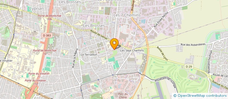 localisation de l'entreprise MONSIEUR ILIYA ANGELOV  BRON