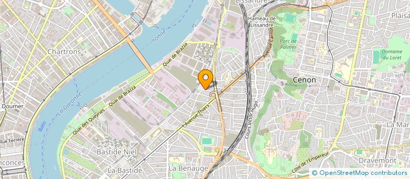 localisation de l'entreprise MONSIEUR ILIYA NASKOV  BORDEAUX