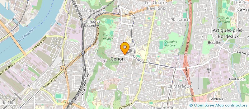 localisation de l'entreprise MONSIEUR ILIYAZ SYULEYMAN à CENON