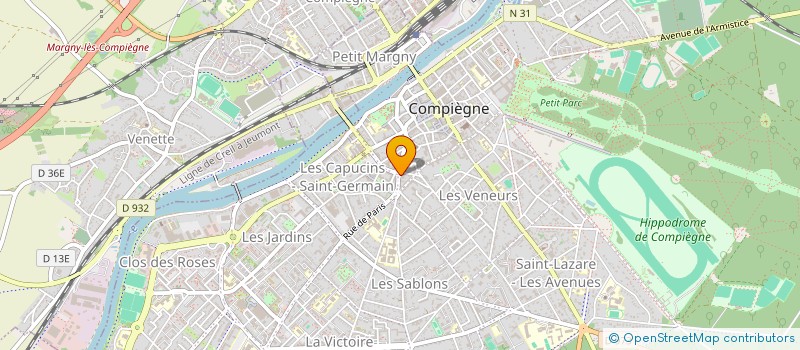 localisation de l'entreprise MONSIEUR ILJA SAROV à COMPIEGNE