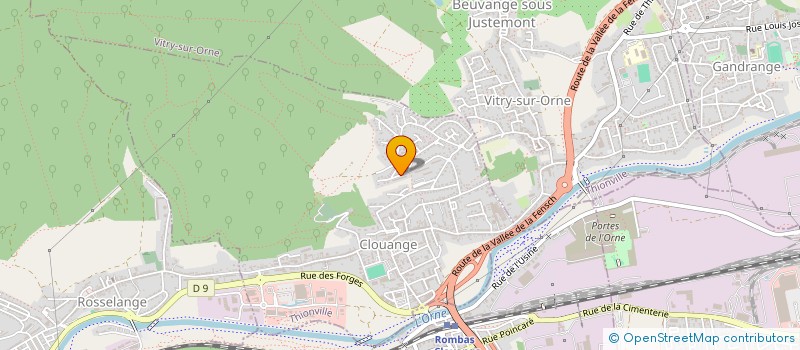 localisation de l'entreprise MONSIEUR ILJVIS SACIRI  CLOUANGE