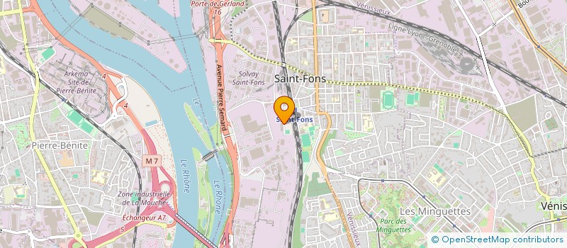 localisation de l'entreprise MONSIEUR ILKER HILPERT  SAINT-FONS