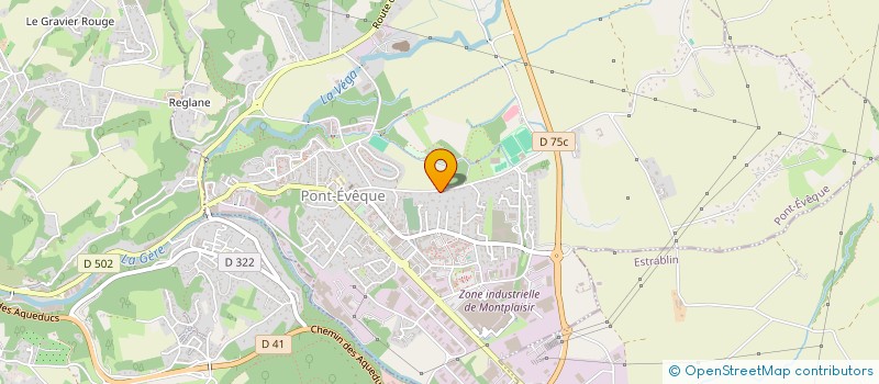 localisation de l'entreprise MONSIEUR ILKER KIZILTOPRAK  PONT-EVEQUE