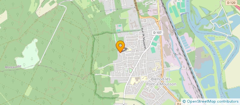 localisation de l'entreprise MONSIEUR ILKER TOSUN  BLENOD-LES-PONT-A-MOUSSON