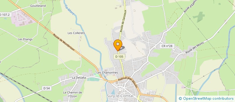 localisation de l'entreprise MONSIEUR ILKER YURUK  SURY-LE-COMTAL