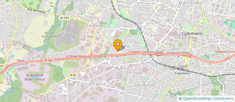 localisation de l'entreprise MONSIEUR ILLAN BARBETTI à COLOMIERS