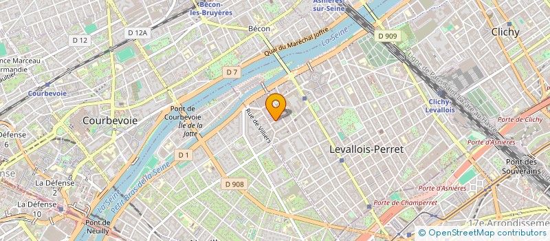 localisation de l'entreprise MONSIEUR ILLAN BENAMARA à LEVALLOIS-PERRET