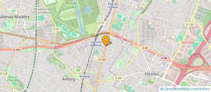 localisation de l'entreprise MONSIEUR ILLAN GABAI à ANTONY