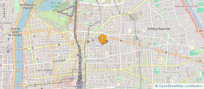 localisation de l'entreprise MONSIEUR ILLIA DOROSH  VILLEURBANNE