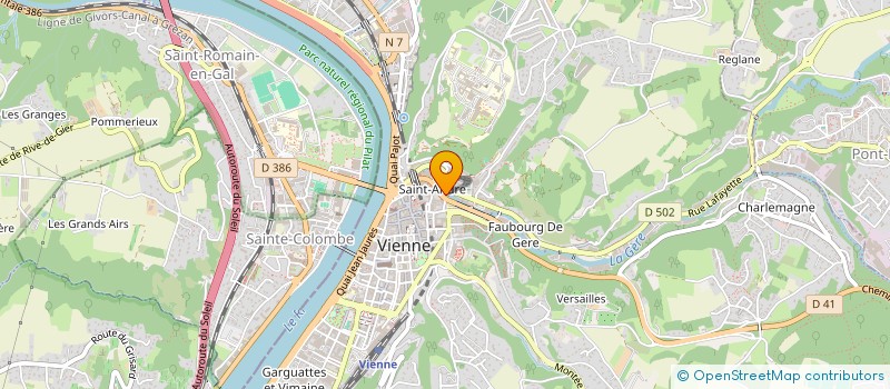 localisation de l'entreprise MONSIEUR ILLIAS NAIMI à VIENNE