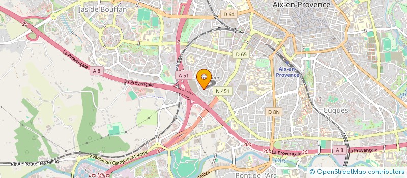 localisation de l'entreprise MONSIEUR ILLIES BOUIFFROR  AIX-EN-PROVENCE