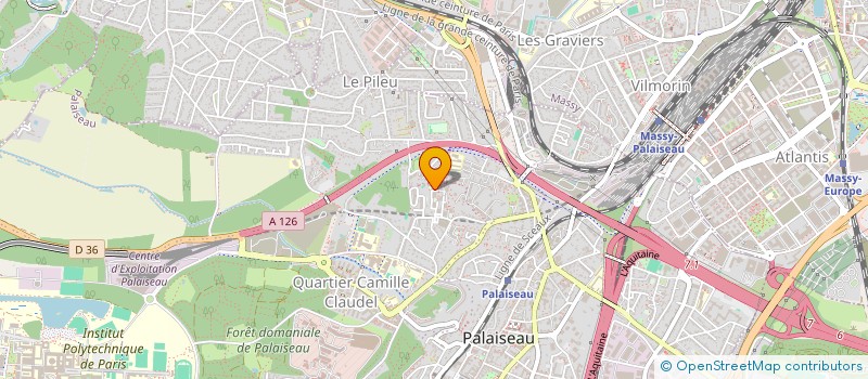 localisation de l'entreprise MONSIEUR ILLIES FIOU  PALAISEAU