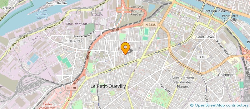 localisation de l'entreprise MONSIEUR ILLYAN BORISOV  LE PETIT-QUEVILLY