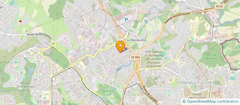 localisation de l'entreprise MONSIEUR ILLYES AHARRAM à MONTPELLIER