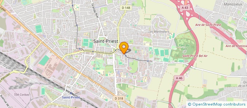 localisation de l'entreprise MONSIEUR ILLYES BOUKERSI  SAINT-PRIEST