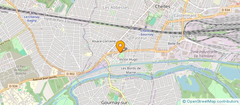 localisation de l'entreprise MONSIEUR ILLYESS ABDALLAOUI  CHELLES