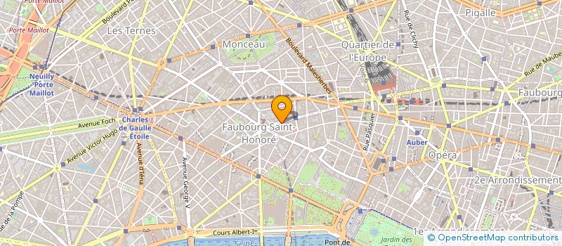 localisation de l'entreprise MONSIEUR ILONA JARMULA  PARIS