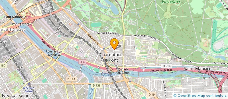 localisation de l'entreprise MONSIEUR ILSON VICTOR  CHARENTON-LE-PONT