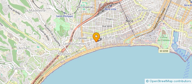 localisation de l'entreprise MONSIEUR ILYA DEMUTSKIY à NICE
