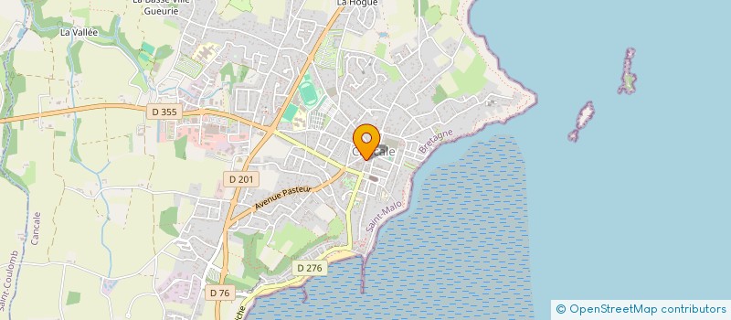 localisation de l'entreprise MONSIEUR ILYA POPIVANOV  CANCALE