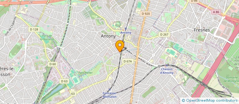 localisation de l'entreprise MONSIEUR ILYA ZELENYVSKIY à ANTONY