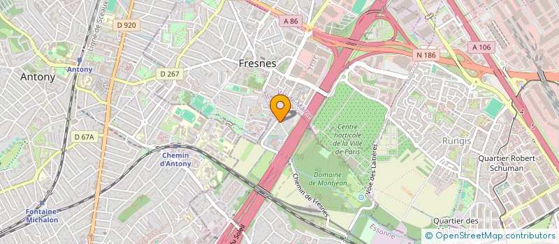 localisation de l'entreprise MONSIEUR ILYAN ABDELLAOUI--DUFRESNOY  WISSOUS