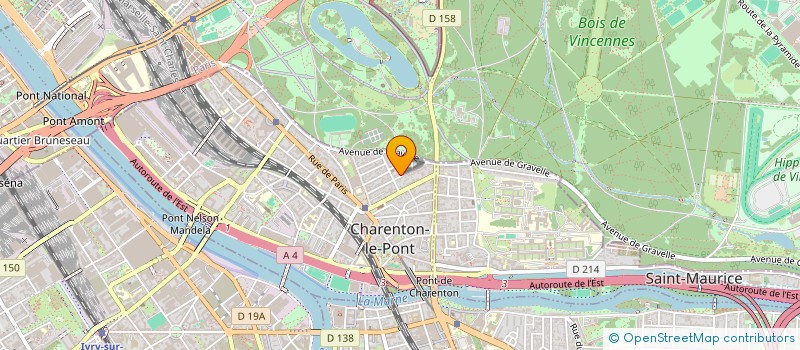 localisation de l'entreprise MONSIEUR ILYAN MAHMOUD  CHARENTON-LE-PONT