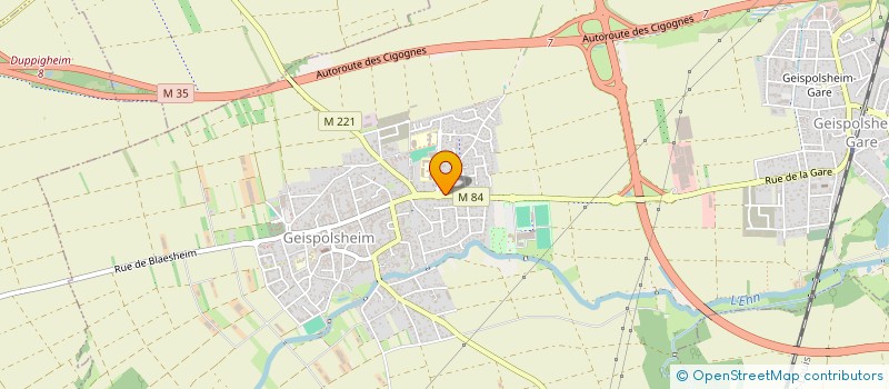 localisation de l'entreprise MONSIEUR ILYANE ETTOUSSI  GEISPOLSHEIM