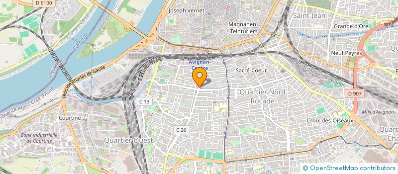 localisation de l'entreprise MONSIEUR ILYAS ABOULGHAZI  AVIGNON