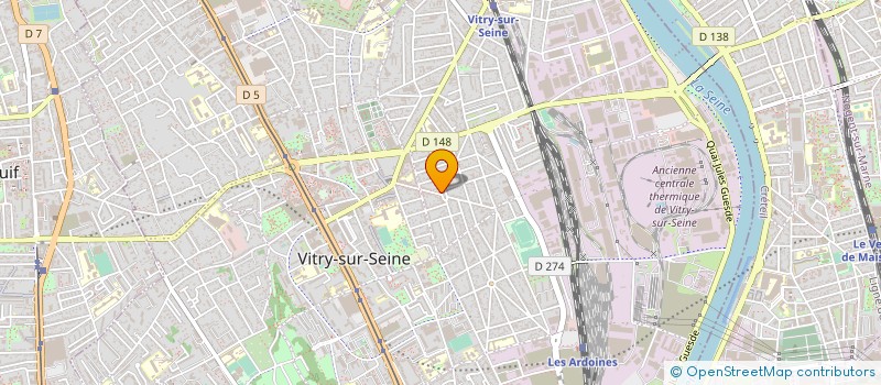 localisation de l'entreprise MONSIEUR ILYAS AMGHAR  VITRY-SUR-SEINE