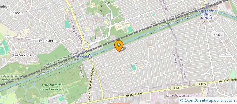 localisation de l'entreprise MONSIEUR ILYAS ASSARRAR  TREMBLAY-EN-FRANCE