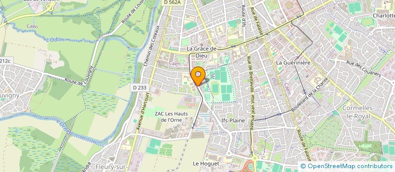 localisation de l'entreprise MONSIEUR ILYAS BECHIKH  FLEURY-SUR-ORNE