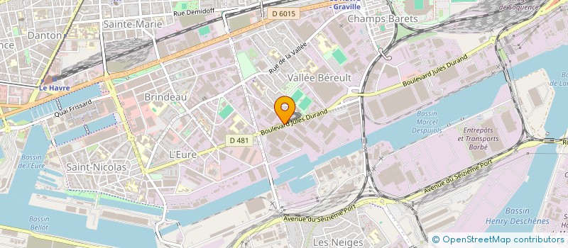 localisation de l'entreprise MONSIEUR ILYAS BELACEL à LE HAVRE